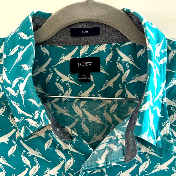 {J. Crew} Men’s Pelican Shirt - Picture 3 of 4